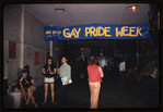 Gay Activists Alliance Firehouse with Gay Pride Week banner, 1971