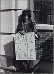 Marsha P. Johnson pickets Bellevue Hospital to protest treatment of street people and gays