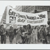 Gay Contingent, Vietnam War protest march