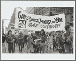 Gay Contingent, Vietnam War protest march