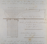 The arches of the second and third stories differ in proportion