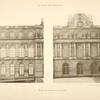 1. 2. - Détails des façades sur les jardins.