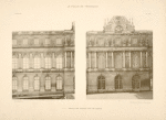 1. 2. - Détails des façades sur les jardins.
