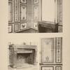 Cabinet de toilette près la chambre du roi. Ensemble et détails.