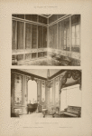 Petits appartement de la reine; 1 - ensemble de la bibliothèque; 2 - ensemble du salon.