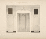 1 - Chambre de l'appartement des maitresses; 2 - lambris de la chambre.