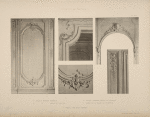 1 - Salle a manger. Panneau; 2 - salle a manger. Angle de l'alcove; 3 - salle a manger. Détail du panneau; [...]