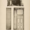 Appartements du dauphin; cheminée, volet et porte du salon.