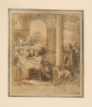 Study for a nativity scene