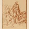 Drawing of the holy family