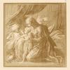 Drawing of holy family