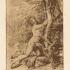 Drawing of Milo of Croton