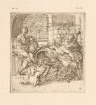 Drawing of holy family