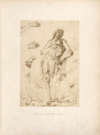 A. Pollajuolo, [sic[ Uffizi, 1903. [Study of John the baptists, hands and feet.]