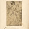 A. Pollajuolo, [sic], Uffizi, 1901. [Nude man with hand on hip.]