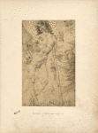 A. Pollajuolo, [sic], Uffizi, 1901. [Nude man with hand on hip.]