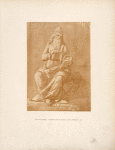 Compagno di Pesellino, Berlin, 670. [Study for a God the father reading in a book.]