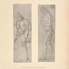 Filippino Lippi, Dresden, 1279. [Two drawings of a man leaning on his knee and a partially nude man with walking stick.]