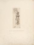 Leonardo, M. Léon Bonnat, Paris, 1072. [Sketch for the hanging figure of Bernardo di Bandini.]