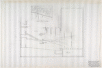 1/4 " section showing truss and projection booth