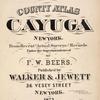 County Atlas of Cayuga New York