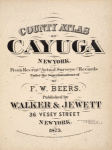 County Atlas of Cayuga New York