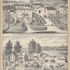 Farm & Residence of Volney Lester, ESQ., East Venice, Cayuga Co., N.Y.; Residence & Farm of Orrin Lester, ESQ., East Venice, Cayuga Co., N.Y.