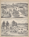 Farm & Residence of Volney Lester, ESQ., East Venice, Cayuga Co., N.Y.; Residence & Farm of Orrin Lester, ESQ., East Venice, Cayuga Co., N.Y.