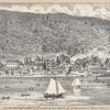 No.1 Hotel., No.2 Bath Houses., No.3 Cottages to Rent., No.4 Boat Houses & Dance Hall., No.5 Billiard Room. Glen Haven Water Cure & Summer Resort, Situated at the Head of Skaneatles Lake, Glen Haven, Cortland Co. N.Y. 