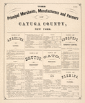The Principal Merchants, Manufacturers and Professional Men of Cayuga County, N.Y.