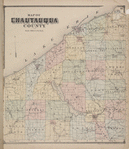 Map of Chautauqua County