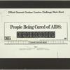 Official Gannett Outdoor Creative Challenge Work-sheet. People Being Cured of AIDS: 000,000,000,000.
