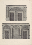 End and side of second drawing room in Earl Derby's house in Grosvenor square.