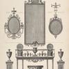 Various pieces of furniture at Kenwood, residence of Lord Mansfield.