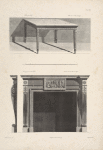 Chimney-piece and table in the hall of Shelburn house, Berkeley square.