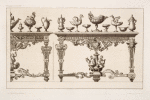 Designs for tables and urns.