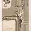 Chambranle de marbre de la cheminée de la galerie de l'hôtel de villars avec les ornemens de bronze dont il est revetû. [sic]
