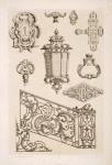 Designs for keyholes, lamp, gate.