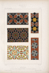 Mosaique 1. 2. église copte - 3. sultan Hassan - 4. 5. mosquée el Kamlyeh.