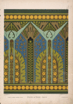 A frieze of new style. This would be used around the upper part of the wall of a room. [...]