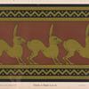 Grotesque dado-rail. Being formed of the hare, this is specially suited to a dining-room. [...]