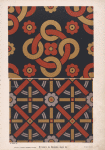 Two patterns for dadoes, or the walls of small lobbies.