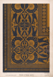 Bordering and corner. This may be used around the wall of a room; or, better, around that part of a wall which is above a dado.