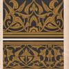 Two dado-rail ornaments. Style, pure arabian. Either would do well as a frieze also, [...]
