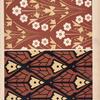 Two wall-patterns. That in which the black is introduced would look well with gold used instead of the cream.