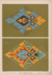 Ornament treated in two ways. Suitable for centre [sic] of panel of door, [....]