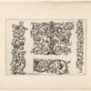 Designs of curling vegetal shapes