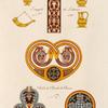 Vases et ornemens [sic] du IXe siècle, tirés de deuz MSS. latins.