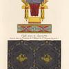 Sièges et ornemens [sic] tirés d'un MS. grec du IXme. siècle, [...] Étoffe tissue de soye [sic] et d'or, trouvée dans un tombeau [...]