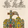 Figures servant à faire connaitre la forme primitive de la couronne de Charlemagne [...]; couronne de Charlemagne conservée à Vienne.